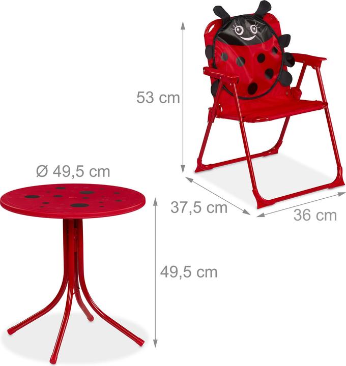 Immagine prodotto Relaxdays Tavolo per-bambini