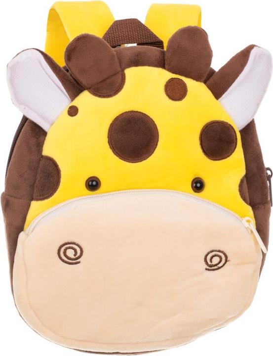 Ikonka Kindergarten Rucksack Plüsch ziraffe 24cm