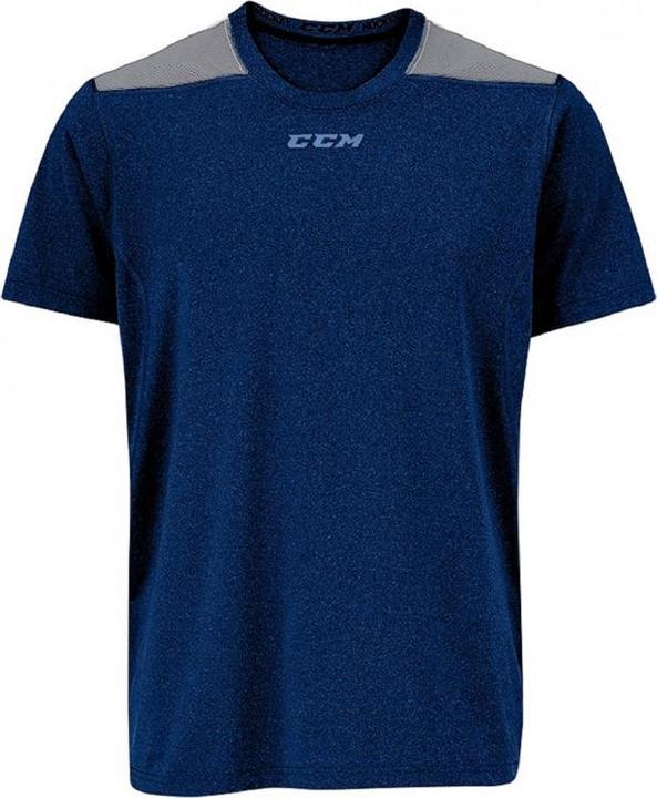 CCM T7926 PREMIUM TECH TEE SR (Dunkelblau, M) (M)