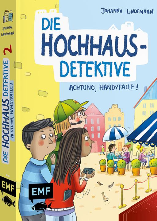 Actual product image Die Hochhaus-Detektive Bd02 - Achtung, Handyfalle! (German, Johanna Lindemann, Elli brother, 2023)