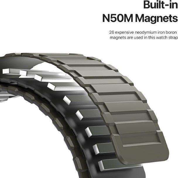 Image du produit Dux Ducis KJ Bracelet (42 mm, 45 mm, 44 mm, 49 mm, Silicone (liquide))