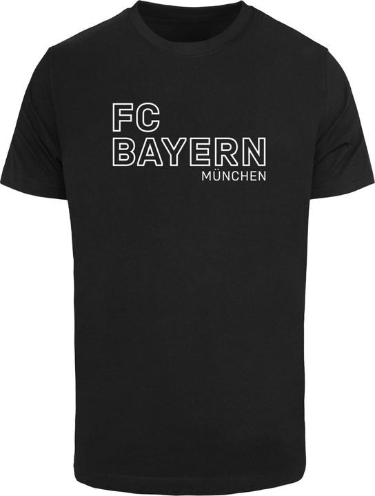 FC Bayern München Logo Vertical T-Shirt Round Neck - 115207