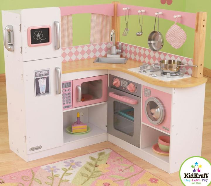 Actual product image KidKraft Grand Gourmet Corner Kitchen