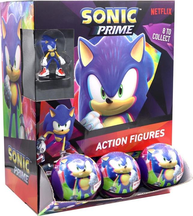 Productafbeelding Boti Sonic Prime actiefiguur in capsule 7 cm