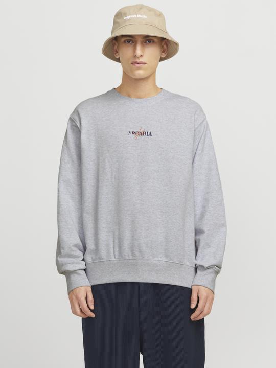 Actual product image Jack & Jones Jjecharge Graphic Sweat O-N Styd Aw24 Ln (XL)