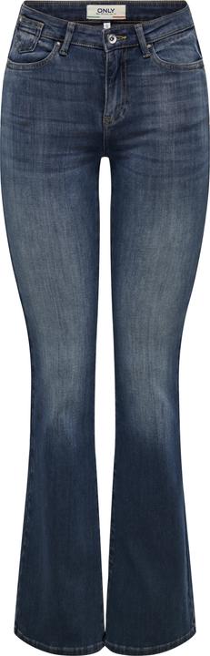 Only ONLBLUSH Mittlere Taille Ausgestellt Jeans Flared fit jeans (32)