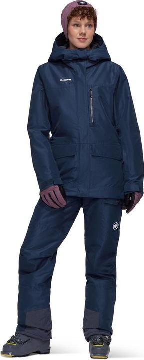 Actual product image Mammut Women's Fall Line Hardshell Thermo Hooded Jacket (XL)