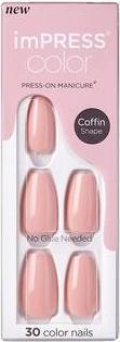 Actual product image KISS Self-adhesive nails imPRESS Colour MC Sumptuous 30 pcs (L) (Artificial nails, Sumptuous)