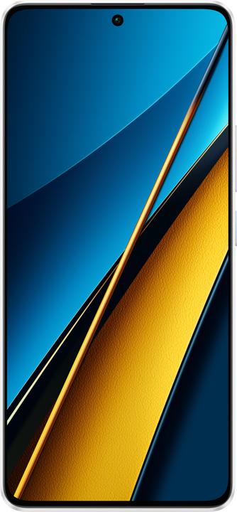 Actual product image Xiaomi Poco X6 (256 GB, White, 6.67", Hybrid Dual SIM, 64 Mpx, 5G)