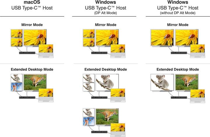 Immagine prodotto Delock Docking station USB Type-C a triplo display con DisplayL (USB-C, 5 Porti)