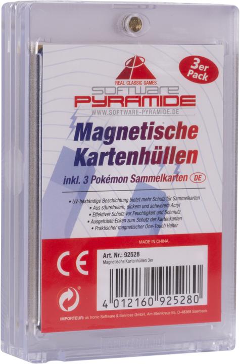 Pyramide Magnetische Kartenhüllen 3er