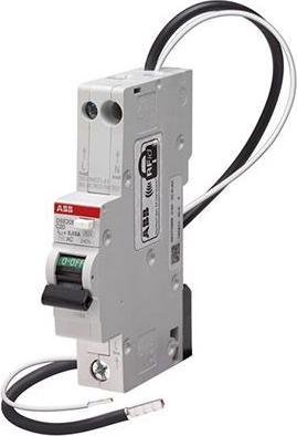 ABB 6KA RCBO 10A Type B AC 30mA 1 Pole