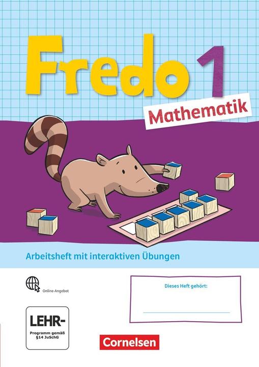 Produktbild Fredo - Mathematik - Ausgabe A - 2021 - 1. Schuljahr Arbeitsheft mit interaktiven Übungen auf scook. (Deutsch, Rita Dürr, Anne Strothmann, Nicoleua, 2021)