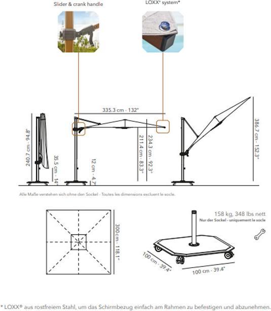 Image du produit Hunn Almeria (3 m)
