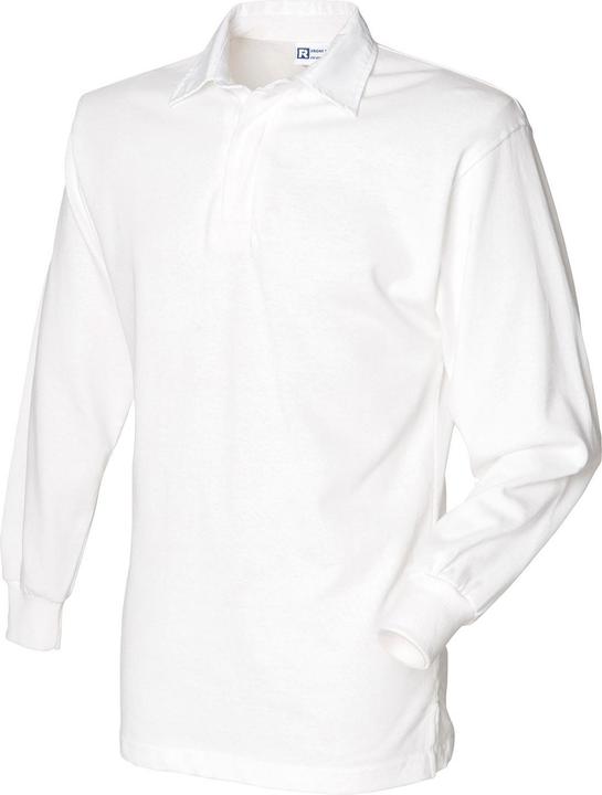 Front Row Langarm Klassik Rugby Polo Shirt