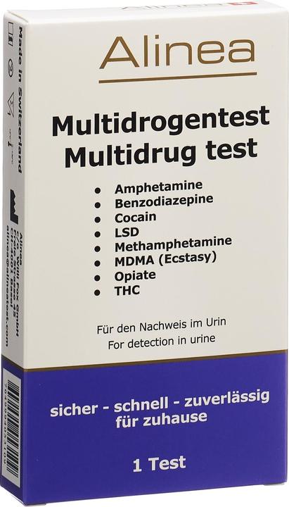 Produktbild Alinea Multi-Drogen-Selbsttest 8 Urin (1 x)