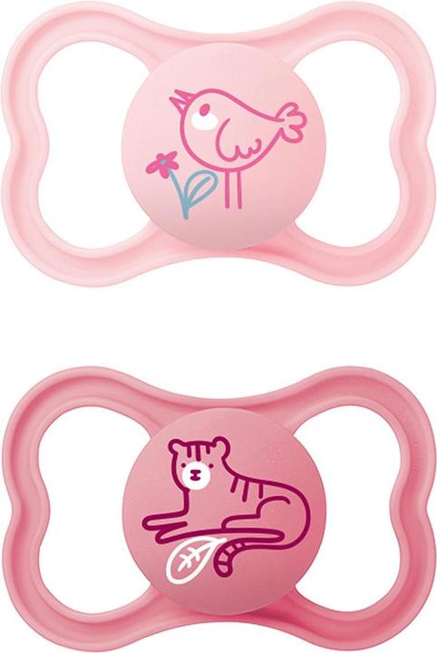 Image du produit MAM Air Silicone 6-16 rose 2pcs (2 x, 6 - 16 M.)