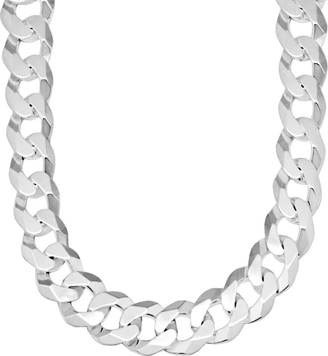 Candy Panzer-Halskette Hemera 18.4 mm, 925 Sterling Silber (925 Sterling Silber, 65 cm)