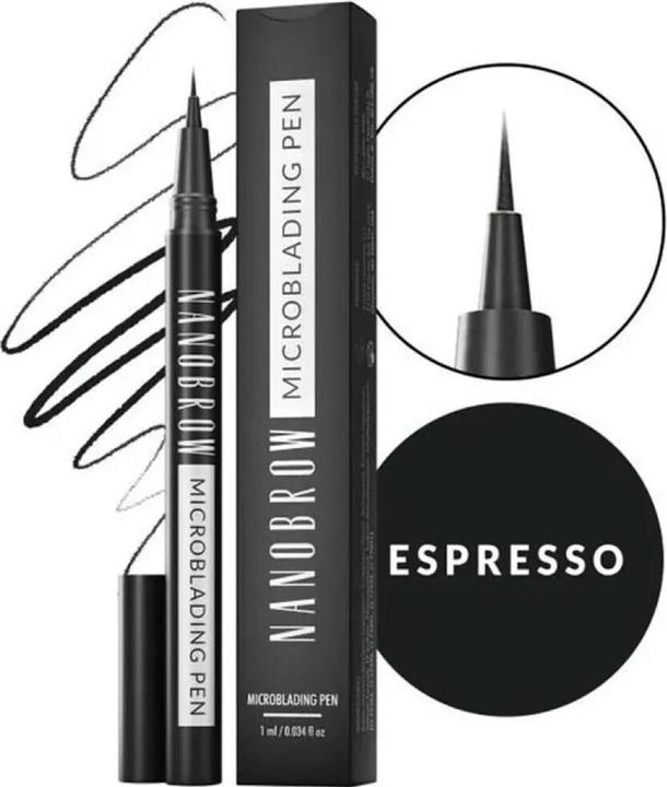 Produktbild Nanobrow Microblading Pen Precision Eyebrow Pen Espresso 1Ml (Espresso)