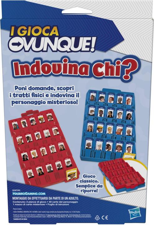 Actual product image Hasbro Gaming Indovina chi? (Italian)