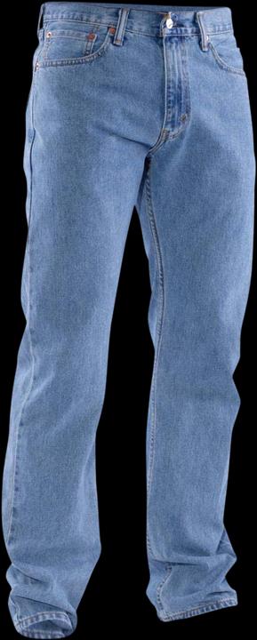 Actual product image Levis 505 jeans light stonewash (zip) (44)