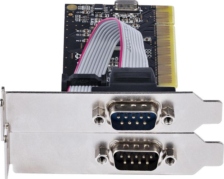 Produktbild StarTech .com 2 Port PCI RS232 Serial Adapter Card (0.13 m)