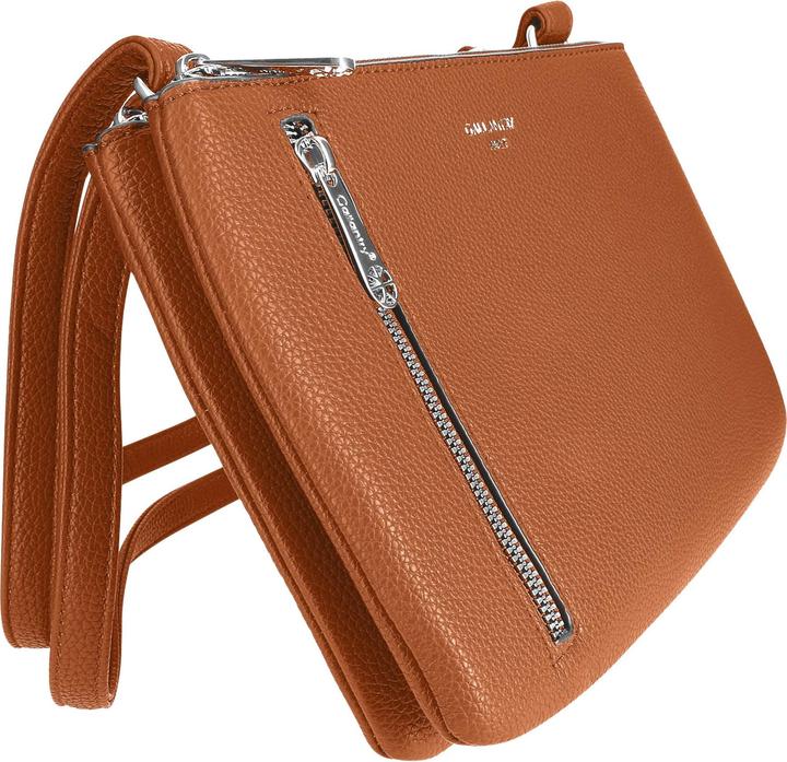 Actual product image Gallantry Black handbag made from grained
