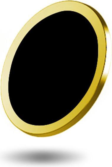Actual product image Hermex Apple iPhone 6S Home Button Touch ID Protective Button gold black