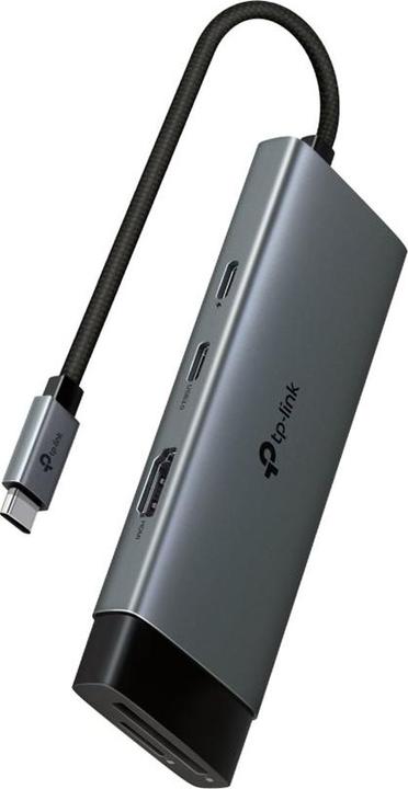 Image du produit TP-Link HUB USB TYPE-C 7 PORTS 1XHDMI 1XCARD 2XUSB-A 1XUSB-C (USB-C, 7 Ports)