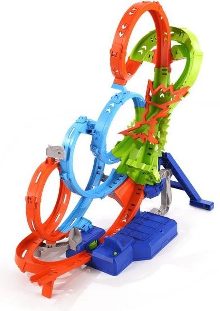 Image du produit Hot Wheels Action 4 Loopings Crash danger