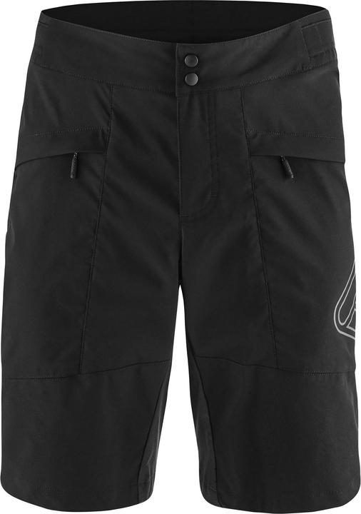 Löffler Loeffler Radlerhosen mit Sitzpolster kurz M Bike Shorts Leon-G CSL Herren - Schwarz
