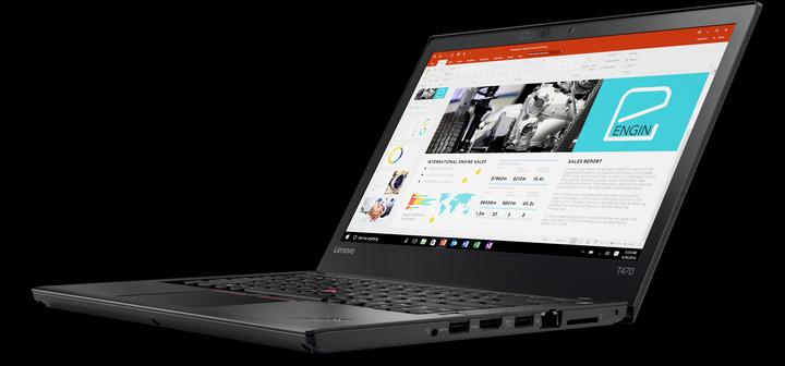 Produktbild Lenovo ThinkPad T470 (14", Intel Core i7-7500U, 16 GB, 512 GB, CH)