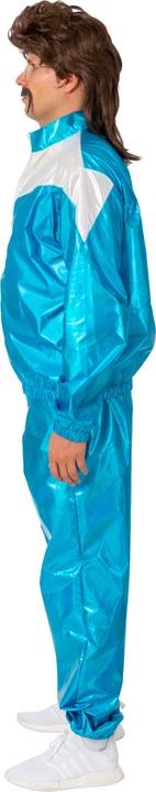 Actual product image Orlob 80's Retro Jogging Suit Vinyl, Turquoise (XXL)
