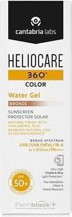 Immagine prodotto Heliocare Acqua Gel 360ao Colore Bronzo Spf50 50ml (Gel solare, SPF 50+, 50 ml)