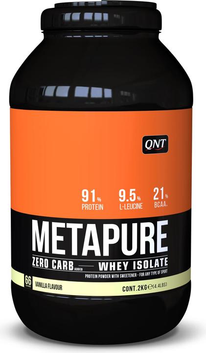 QNT Metapure Zero Carb (Vanille, 1 Stk., 2000 g)