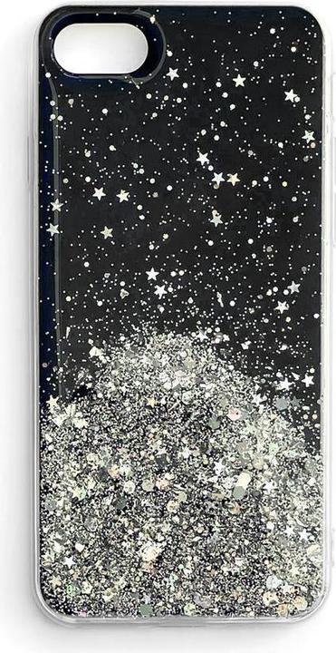 Produktbild Wozinsky Star Glitter Shining Cover for Xiaomi Redmi K40 Pro+ / K40 Pro / K40 / Poco F3 black (Xiaomi Redmi K40 Pro+, LG K40, Xiaomi Poco F3)