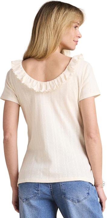 Actual product image Envie de Fraise Bio-Kollektion: Umstands-Shirt aus Pointelle-Jersey mit Rückenausschnitt (36, 38)