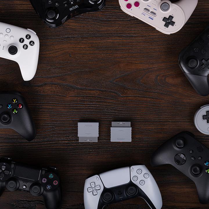 Immagine prodotto 8bitdo Ricevitore retrò PS1/PS2 (PS2, Playstation Classic, PC)