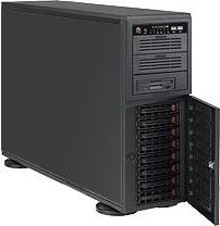 Produktbild Supermicro SC743 AC-668B - Tower - 4U - Erweitertes ATX