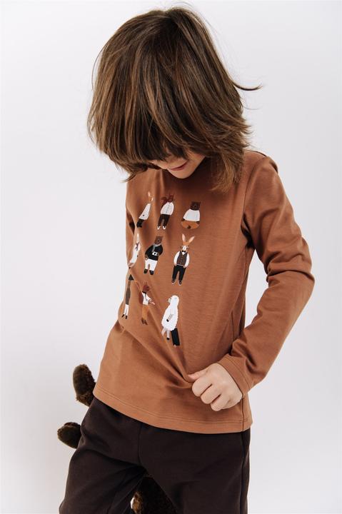 Actual product image Hebe Langarmshirt mit Tieren (80)