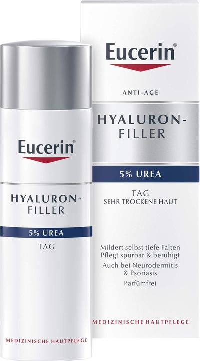 Eucerin Hyaluron-Filler + 5% Urea (50 ml, Tagescreme)