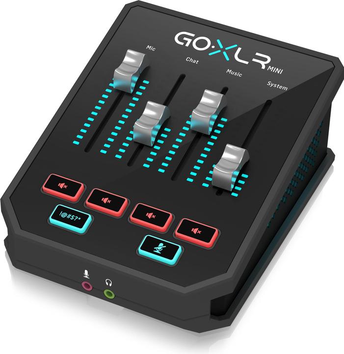 TC Helicon GoXLR Mini, Mixer & USB Audio Interface (USB, Jack da 3.5mm)