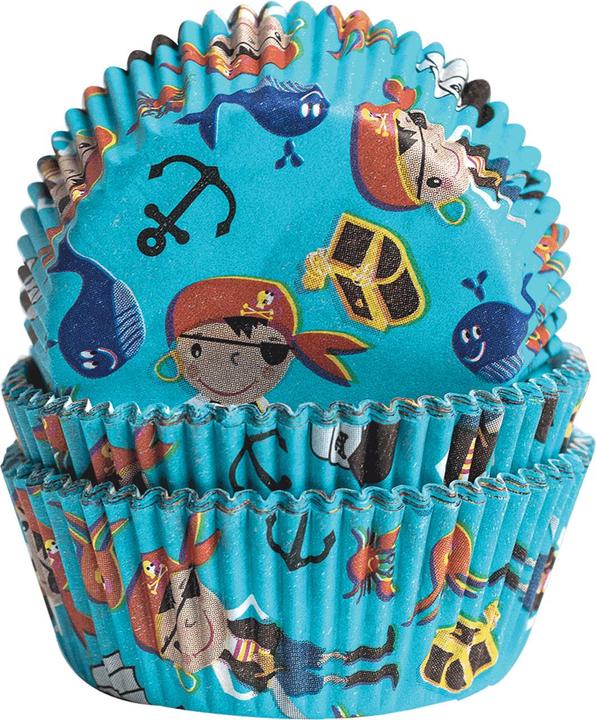 Casativo Muffinförmchen Pirat, 60er Set (12.50 cm)