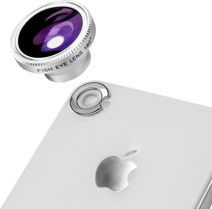 Produktbild mantona Fisheye Objektiv 180 für iPhone SE/5/4S/4