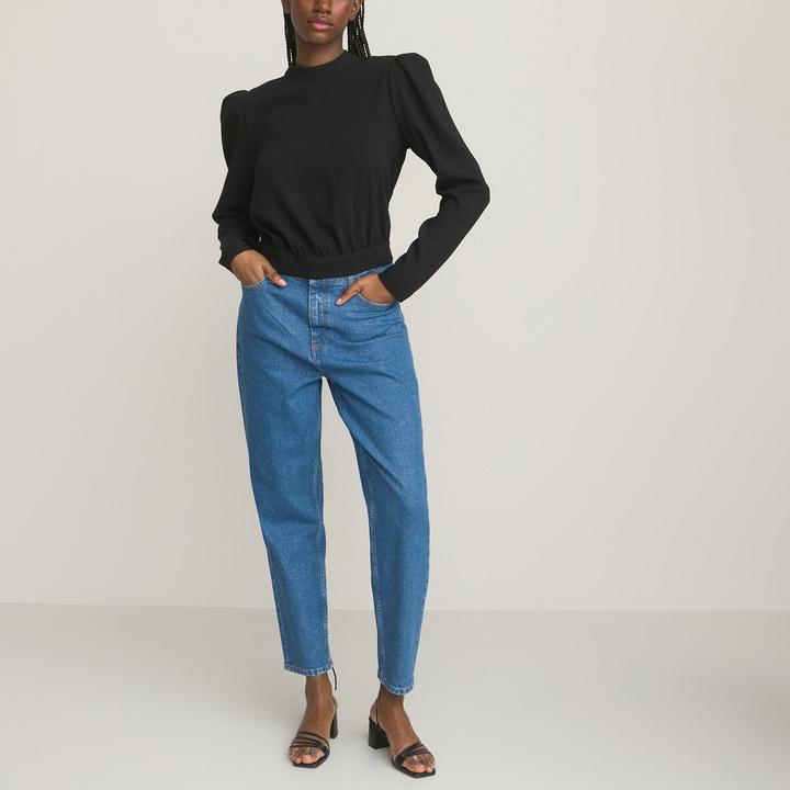 Produktbild La Redoute Collections Boyfit-Jeans mit hohem Bund (26)