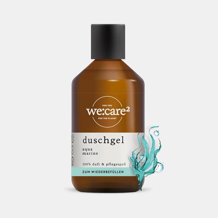 Actual product image we:care2 Duschgel, Aqua-Marine (250 ml)