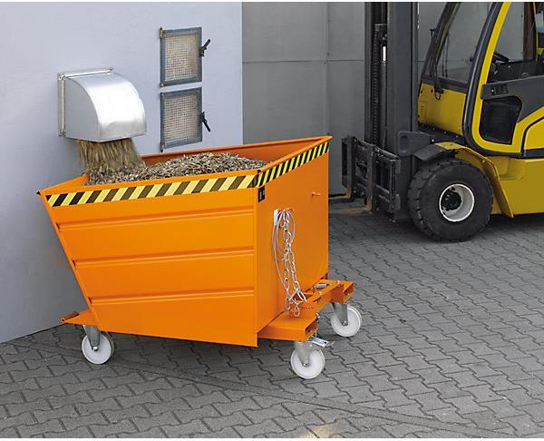 Immagine prodotto eurokraft pro Contenitore ribaltabile, con bordo di versamento basso (500 l)