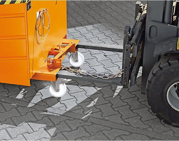 Immagine prodotto eurokraft pro Contenitore ribaltabile, con bordo di versamento basso (500 l)