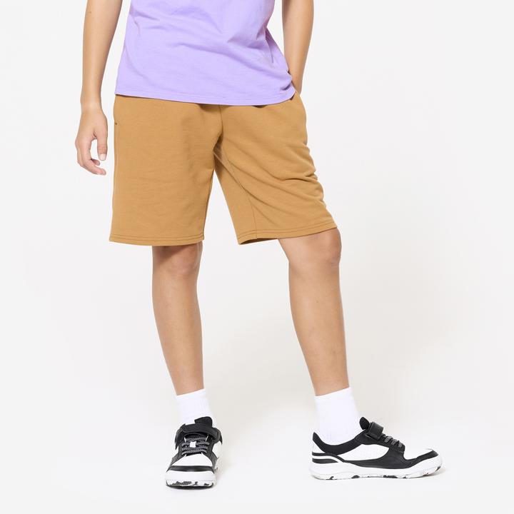 Produktbild Domyos Multisport Shorts Kinder Unisex - braun (12, 13, 14)