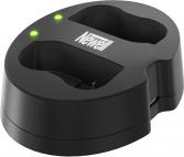 Actual product image Newell camera charger SDC-USB dual-channel charger for EN-EL15 batteries (Camera battery charger)